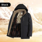 📢 50 % RABATT! ✨ Warmer Wintermantel für Herren – Hochleistungsisolierung mit abnehmbarer Kapuze für eisige Temperaturen ❄️🧥