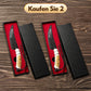 💝Neujahrsangebote💝Scharfe Geweih-Ausbeinmachete mit Machete und Geschenkbox