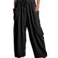 👖Freizeithose aus Leinen mit weitem Bein für Damen
