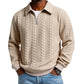 👕 50% RABATT! 🧶 Herren Pullover mit Halb-Reißverschluss – Zopfmuster, Weiche Baumwolle & Perfekt Für Einen Stilvollen Auftritt 👔