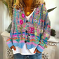 Warmes und modisches Strickjacke