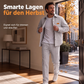 💎🧥 Herren-Waffel-Lounge-Set – bequem und vielseitig