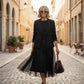 👚 50% RABATT! ✨ Damen 2-teiliges Set (Langarm-Oberteil & ärmelloses Kleid) – Vielseitig, Weicher Stoff & Perfekt zum Schichten 🛍️