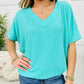 🎉Sommer Neuankömmlinge💥 Ultimate Comfort Style Damen V-Ausschnitt Sommer T-Shirt