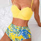 💛Summer Hot Sale - 49% Rabatt 💛dreamy Gurt Badebode mit Deckung