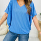 🎉Sommer Neuankömmlinge💥 Ultimate Comfort Style Damen V-Ausschnitt Sommer T-Shirt