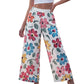 👖 🌸 Damens Palazzo-Hose mit Blumenprint & weitem Bein – Bequem, luftig & perfekt für warme Tage ✨
