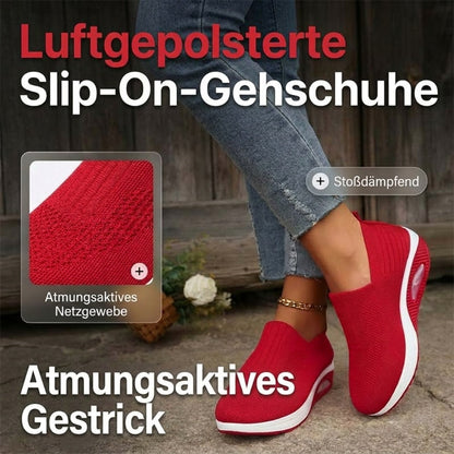🔥Zwei Paar versandkostenfrei🔥Luftgepolsterte Slipper für Damen zum Wandern👟