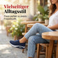 🔥Zwei Paar versandkostenfrei🔥Luftgepolsterte Slipper für Damen zum Wandern👟