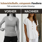 ⭐ 4,9 Sterne – nicht ohne Grund! Lässiges Damen-T-Shirt mit V-Ausschnitt und Knöpfen