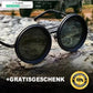 🔥 Verstellbare getönte, polarisierte runde Sonnenbrille