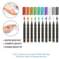 🎨Jetzt 50 % Rabatt! Temporäre Tattoo-Stifte für die Haut – Langanhaltende, wasserfeste Körperkunst-Tattoo-Stifte, DIY-Set für temporäre Tattoos für Partys, Festivals, Halloween & Cosplay