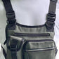 Multifunktionale taktische Brusttasche mit verstellbarem Reißverschluss