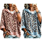 💞 Über 100.000 verkauft – der beliebteste Hit – jetzt zum halben Preis！Gestrickter Hoodie mit Leopardenmuster für Damen