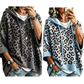 💞 Über 100.000 verkauft – der beliebteste Hit – jetzt zum halben Preis！Gestrickter Hoodie mit Leopardenmuster für Damen
