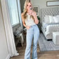 Maximal 50 % Rabatt!💥Ultrahoch taillierte Stretch-Schlaghosen👖