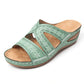 🌿Letzter Tag 50 % Rabatt!🌟 Hochwertige orthopädische Slipper-Sandalen mit dickem Plateau