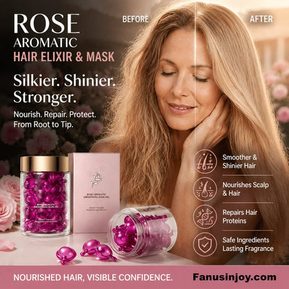 ✨ Haarmaske in Kapseln – 40 Kapsel, sofortiger Glanz & Anti-Frizz! 💎🌿