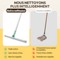 🧹✨ Silikon-Bodenschaber & Fensterabzieher 2in1 – Trocken & nass – entfernt Haare & Schmutz rückstandslos – ideal für Fliesen, Glas & Glasduschen 💧🧽
