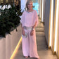 💥Begrenzte Zeit 50% Rabatt💥Elegantes zweiteiliges Set im Colorblock-Stil mit Pailletten