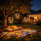 🔥HEISSER ANGEBOT 50% RABATT – 🌞Bunte Sonnenblumen-Solar-Gartenlaterne
