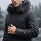 🔥Solange der Vorrat reicht 50 % Rabatt!🎉Winddichte, mittellange Parka-Jacke mit Kapuze für Herren