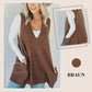 🌟Bestseller reduziert! Nur diese Woche!🌟👗Damen-Strickweste mit V-Ausschnitt