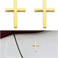 🚗✝️ Metallischer 3D-Kreuz-Aufkleber zur Selbstklebung für Kratzer am Auto
