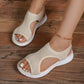 🎉 Halbpreis-Party! 🌺Bequeme atmungsaktive flache Sandalen mit offener Zehe für Damen im Sommer