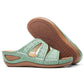 🌿Letzter Tag 50 % Rabatt!🌟 Hochwertige orthopädische Slipper-Sandalen mit dickem Plateau