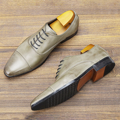 🔥49% Rabatt und kostenloser Versand für eine begrenzte Zeit🔥  Herren Premium Pointed Toe Leder Business Schuhe
