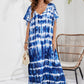 Langes Strandkleid mit Print