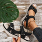 💥Heißer Verkauf – 50% RABATT🔥Damen-Keilsandalen mit Klettverschluss