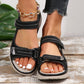 💥Heißer Verkauf – 50% RABATT🔥Damen-Keilsandalen mit Klettverschluss