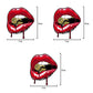 Bullet & Lip Pattern Aufkleber für Auto