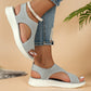🎉 Halbpreis-Party! 🌺Bequeme atmungsaktive flache Sandalen mit offener Zehe für Damen im Sommer