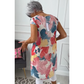 💕60%  RABATT - Lockeres knielanges Kleid mit Schmetterlingsdruck