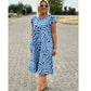 🌸Lässiges Boho-Vintage-Kleid mit Print🌈