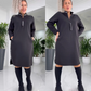 📢📢50%Rabatt!!!🎉✨Lässiges, lockeres, übergroßes Midikleid für Damen