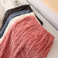 Das beste Geschenk! Thermische und bequeme Pyjamahose aus Kunstplüsch für Damen