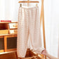 Das beste Geschenk! Thermische und bequeme Pyjamahose aus Kunstplüsch für Damen