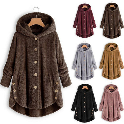 Damen-Kapuzenjacke aus Fleece, neue Kollektion 2026