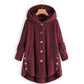 Damen-Kapuzenjacke aus Fleece, neue Kollektion 2026