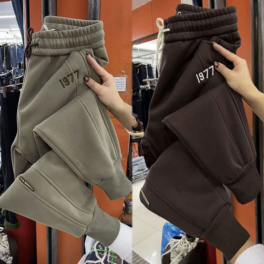 🔥HEISSER VERKAUF 49% -Unisex gepolsterte, warme Jogginghose mit elastischem Bund