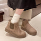 📢📢50%Rabatt!!!🎉🥾Warme Schneestiefeletten mit dicker Sohle für Damen🎁