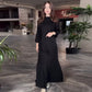 💖Elegantes knöchellanges Paillettenkleid mit Rundhalsausschnitt
