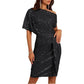 💖Party- und Clubkleid mit One-Shoulder-Träger und funkelnden Pailletten für Damen✨