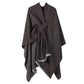 Poncho mit Front-Schlaufe-Design