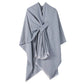 Poncho mit Front-Schlaufe-Design