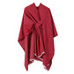 Poncho mit Front-Schlaufe-Design